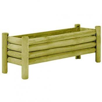 Estantería de jardinería de 120x40x42 cm en pino