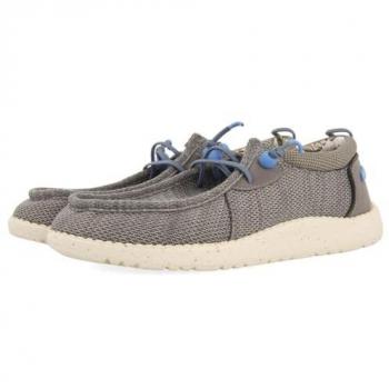 Gioseppo Treilles Grey Slip‑On Loafers UK 7