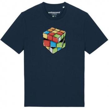 Blu Pixel Rubik Tee