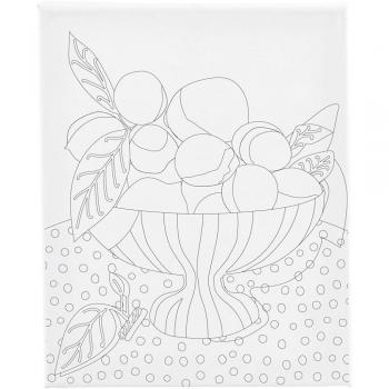Obstschale Keilrahmen 24 cm x 30 cm