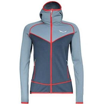 Sudadera SALEWA Puez 3 Pl W FZ HDY, Mujer, Color Niebla Azul