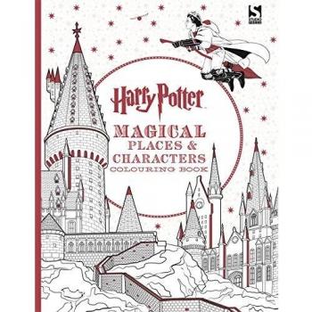 Harry Potter Magical Places and Characters Colouring Book 3 By Warner Brothers
