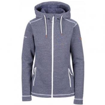 Trespass Giacca Fleece Rootless Stripe Marl AT200 XS Blu Scuro (Donna)