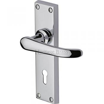 Dual Windsor Lever Locks – Sleek Chrome