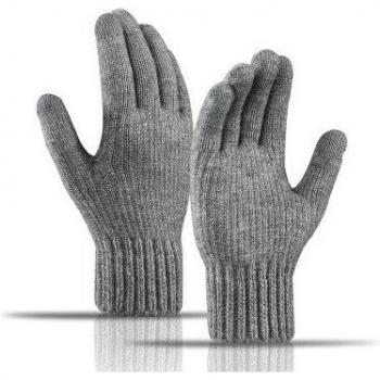 Gants d'hiver chauds pour hommes avec écran tactile