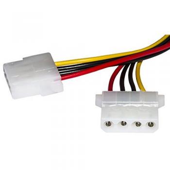 LINK LKCSATA031 Cavo Sdoppiatore, Alimentazione 1 x Molex Maschio, 2 x Molex Femmina, 15 cm