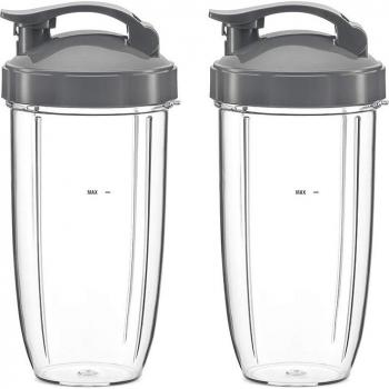 Tasses 32Oz avec couvercle rabattable pour mélangeur NutriBullet