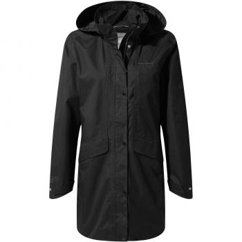 Chaqueta Craghoppers Aird Impermeable, Negro, Talla 20