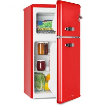 Mini Fridge Klarstein – Kühl‑Gefrierschrank 86 cm hoch, 45,5 cm breit