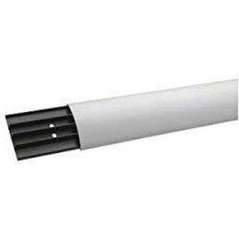 Hager Aufbodenkanal PVC SL 18x75mm lichtgrau SL1807507035