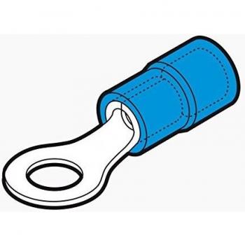 Capocorda Preisolato Blu 2,5 mm Occhiello Foro 12