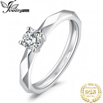 JPalace Women's Anniversary Silver Ring