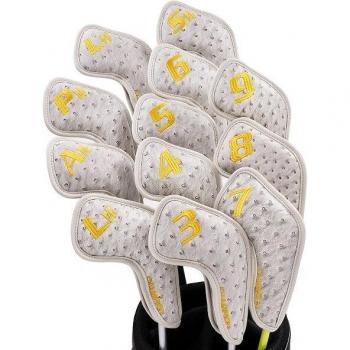 Champkey 12pcs Breathable Golf Iron Covers