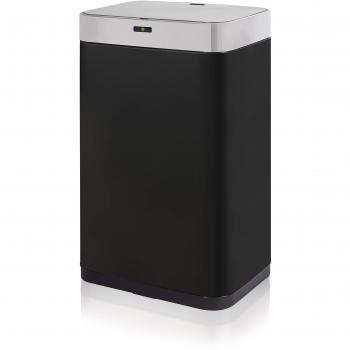 75 L Tower Sensor Bin (Black) – Fingerprint‑Proof Coated