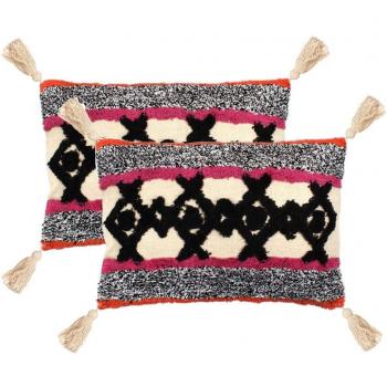 Set Cuscini Bohémien 40x60 cm – 2 Unità (VidaXL)