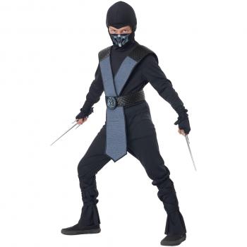 Traje de Guerrero Ninja Azul para Semana del Libro