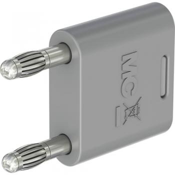 Staeubli KS2‑4N‑19: Grey 4 mm Pin, 19 mm Dot Pitch