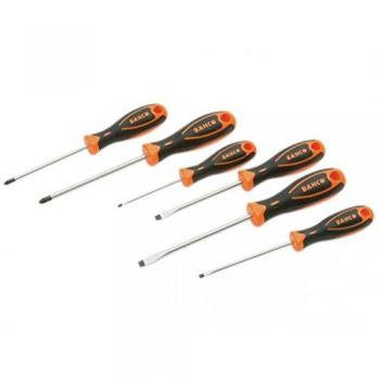 Bahco Short Handle Ratchet Screwdriver Set 808050S-22