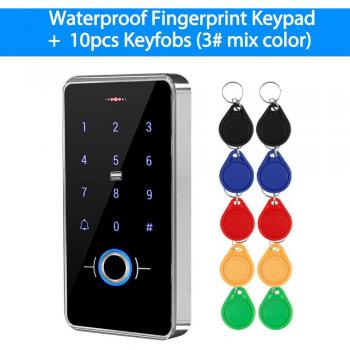 IP68 Outdoor Fingerprint Access Control Keypad System