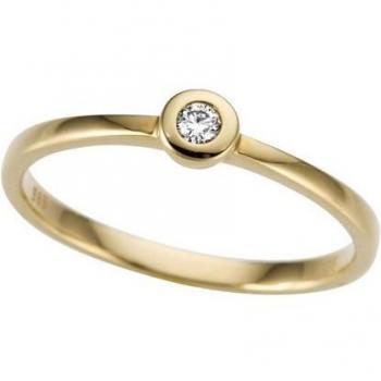 Verlobungsring „Firetti“ – 33 % Gold, Diamantsolitär