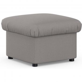 Hocker Pegnitz in Grau – 100 % Polyester