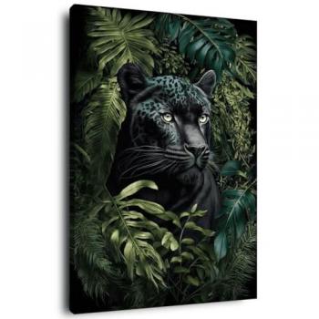 Mural Panthère en Coton – Impression HD 45 cm x 65 cm