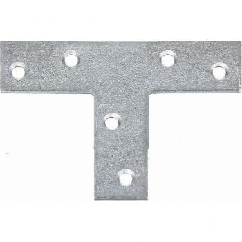 Platine D’assemblage En T – 70 X 50 Mm – Acier Galvanisé Sendzimir Pour Connexions Fiables – Marque Alberts