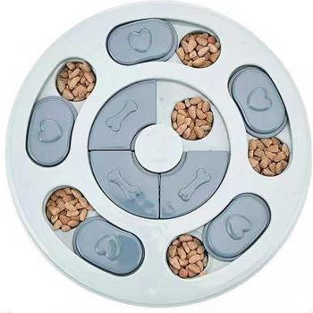 Interactive Slow Feed Dog Puzzle for Training Games