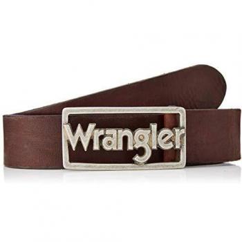 Cinturón Wrangler RETRO BUCKLE para Hombre, Marrón 110