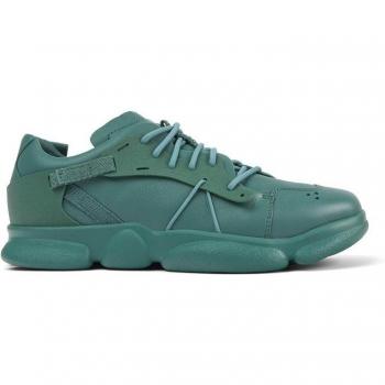Zapatillas CAMPER Karst para hombre con suela a contraste verde, talla 45