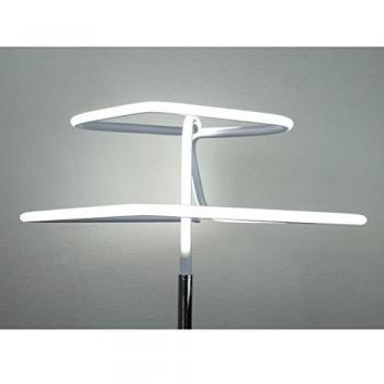 Lampadaire original LED losangé