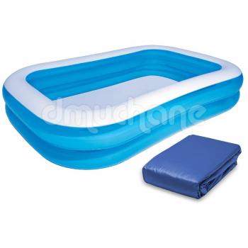 Pallone Acqua Famiglia Plus 262x175x51 cm + Copertura Bestway