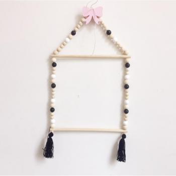 Geometric Shelf Clothes Rack