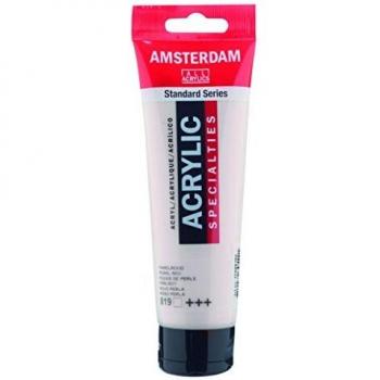 Amsterdam, Künstlerfarbe + Bastelfarbe, Acrylfarbe Standard Series 819 (Perlrot, 120 ml)