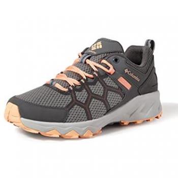 Chaussures Columbia Peakfreak II gris foncé orange femme