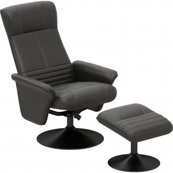 Poltrona Spazio Nero 150kg