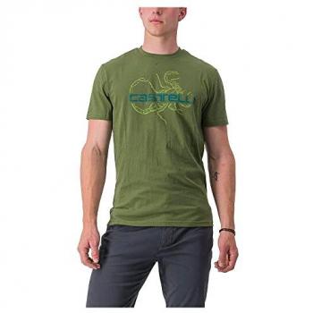 Castelli Finale Avocadogrün Shirt, M