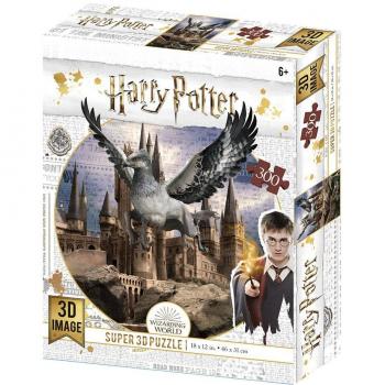 Puzzle 3D efecto lenticular Harry Potter Buckbeak 300 Piezas