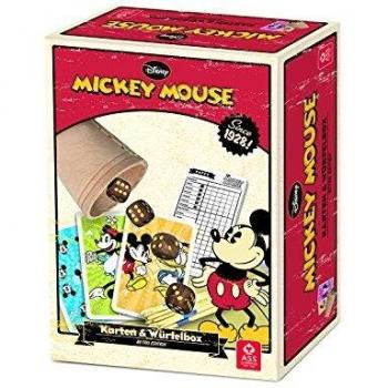 Mickey‑Mouse‑Altenburg Kartenspiel & Würfel – 22500202