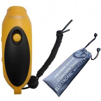 Sifflet d’arbitre haute puissance 120 dB, trois tons, support de la main