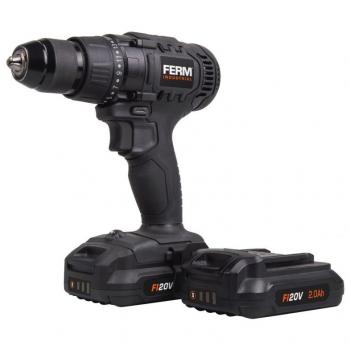 Ferm 4‑Pole 20V Drill Kit