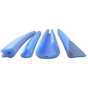 TU Transparent Corner Strap U45 Blue 1m for Packaging