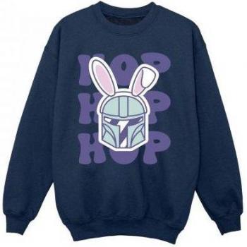 Star Wars The Mandalorian Easter Sweatshirt for Girls 12-13 Black