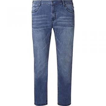 Herren-Tiefbundjeans Charles Colby – 98% Baumwolle, 2% Elasthan, Blau
