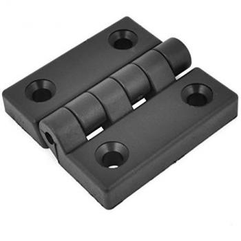 Counter‑Sink 65 mm × 65 mm Plastic Door Bearing (Black)
