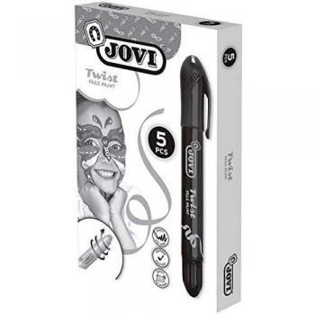 Barra de maquillaje Jovi Twist Make-Up Negro Caja de 5 Unidades