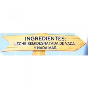 Central Lechera Asturiana Leche Semidesnatada – Paquete de 6 x 1000 gr – Total: 6000 gr