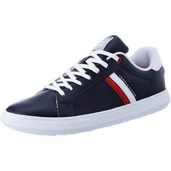 Zapatillas Hombre Tommy Hilfiger Essential Leather, Azul