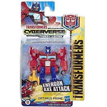 Optimus Prime Figurine Transformers Cyberverse Classe Explorateur Énergon Ax Attaque E4784 Hasbro