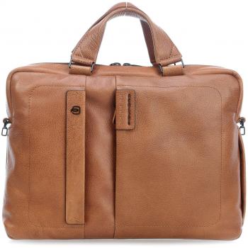 Piquadro Pulse Plus Leder Aktentasche 39 cm